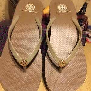 Tory Burch Flip Flops Size 11
